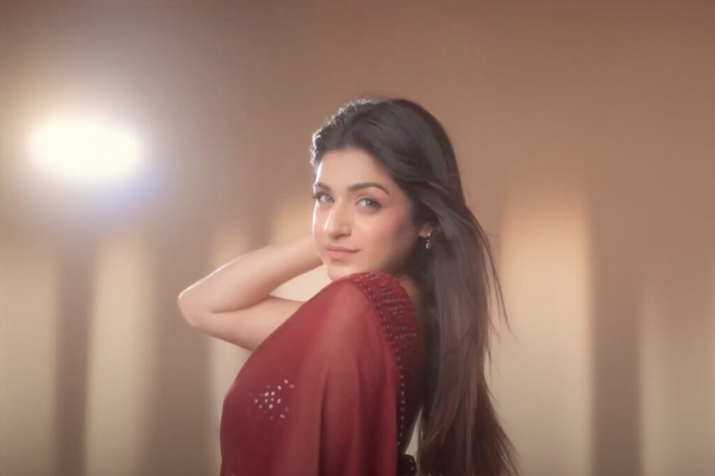 Mia by Tanishq jewelry marketing visual showcasing elegant product photography and premium brand aesthetics